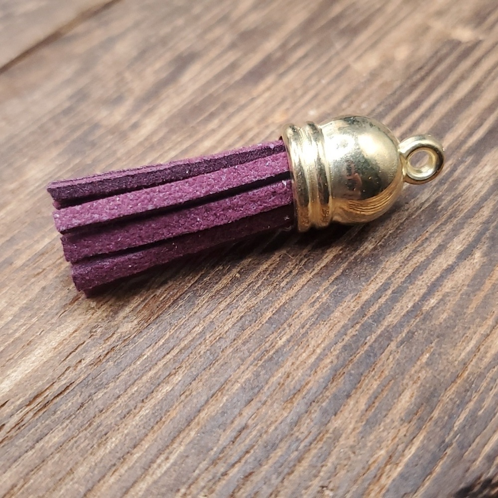 Purple tassel‎ pendant trendy